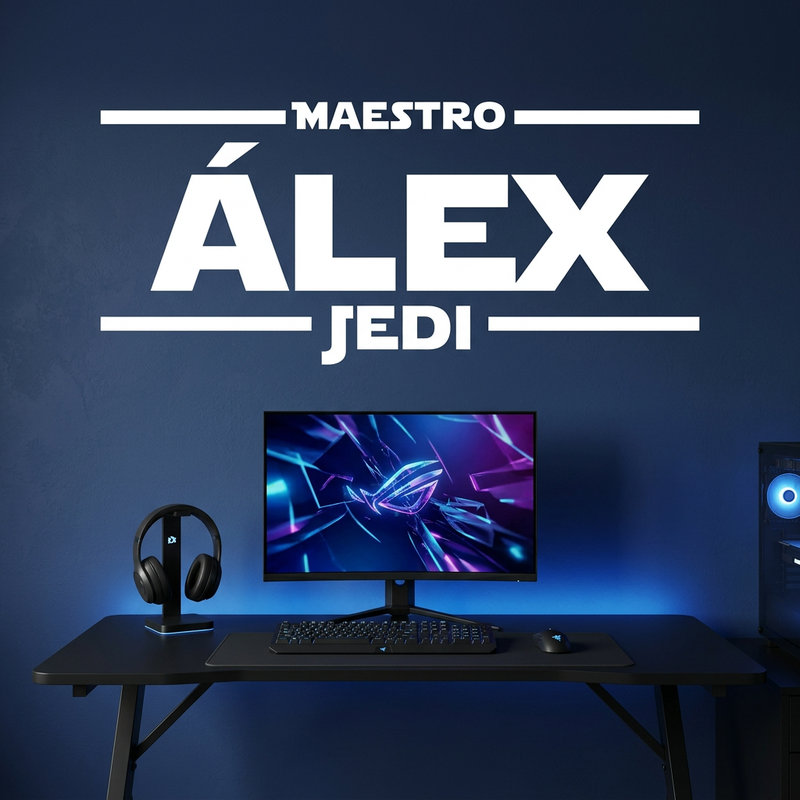 Wall Stickers: Custom Master Jedi