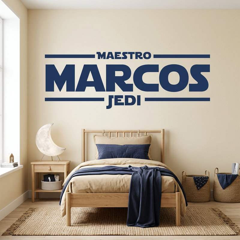 Wall Stickers: Custom Master Jedi