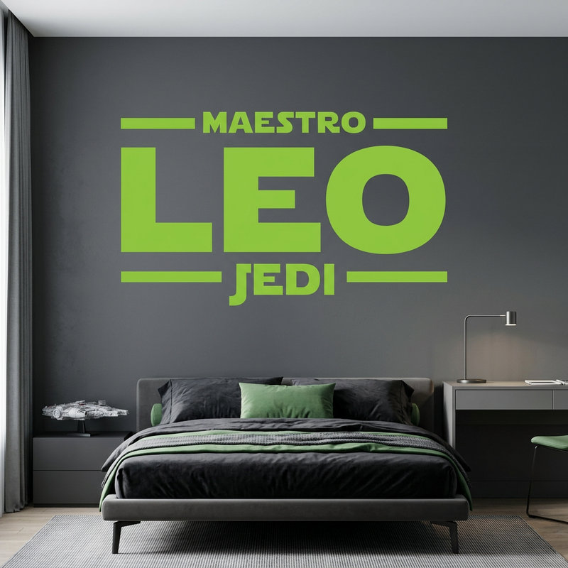 Wall Stickers: Custom Master Jedi