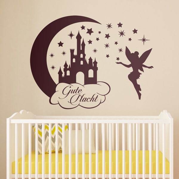 Stickers for Kids: Castle and Bell, Guten Nacht