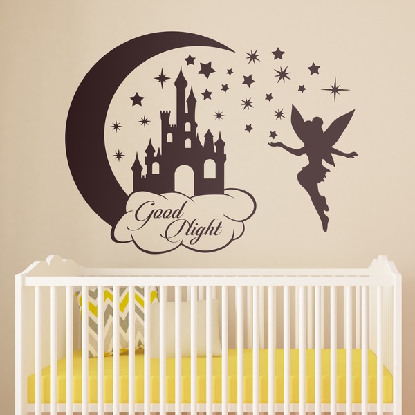 Stickers for Kids: Castle and Bell, Good Night