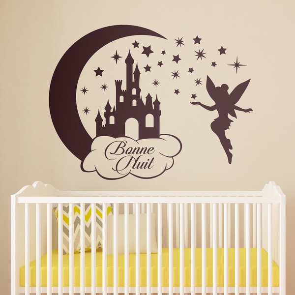 Stickers for Kids: Castle and Bell, Bonne Nuit