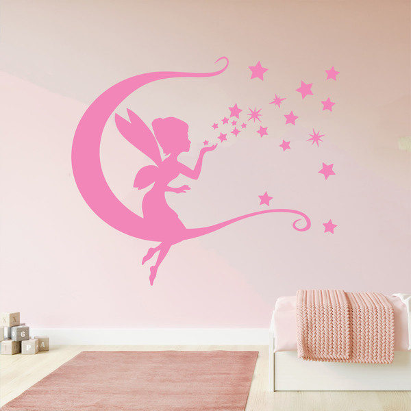 Stickers for Kids: Tinkerbell, moon and stars