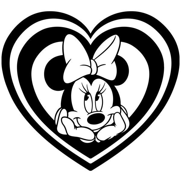 Stickers for Kids: Minnie Mouse Heart