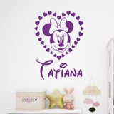 Stickers for Kids: Personalized heart of Minnie 2
