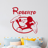 Stickers for Kids: Window Mickey Mouse personalized 4