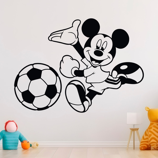 Stickers for Kids: Mickey Mouse shooting