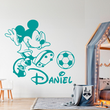 Stickers for Kids: Mickey Mouse playing soccer 2