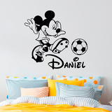 Stickers for Kids: Mickey Mouse playing soccer 4