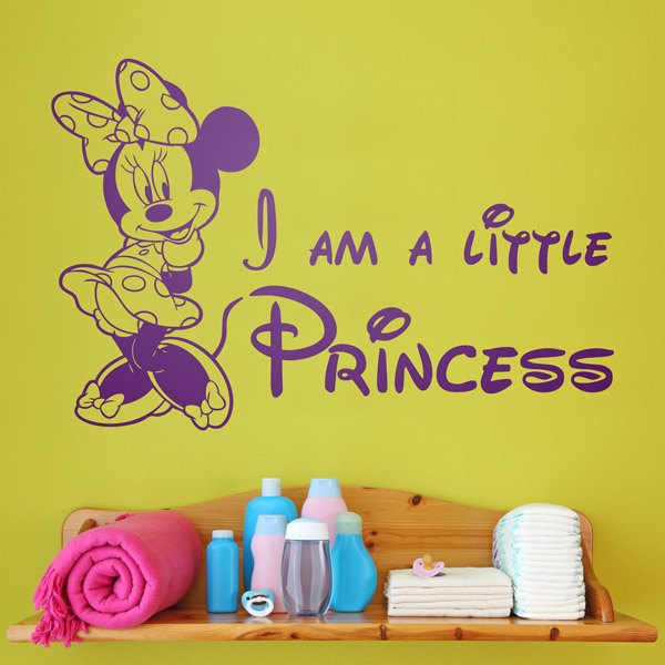 Stickers for Kids: Minnie, I am a little princess