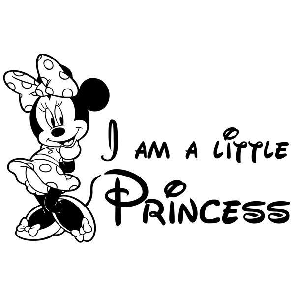 Stickers for Kids: Minnie, I am a little princess