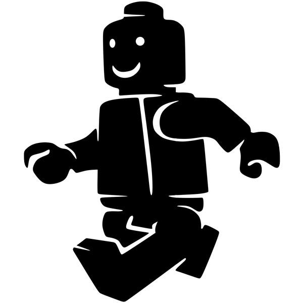 Stickers for Kids: Figure Lego Walking