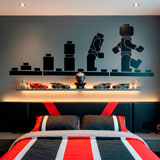 Stickers for Kids: Evolution Lego Figures