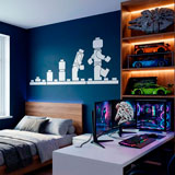 Stickers for Kids: Evolution Lego Figures