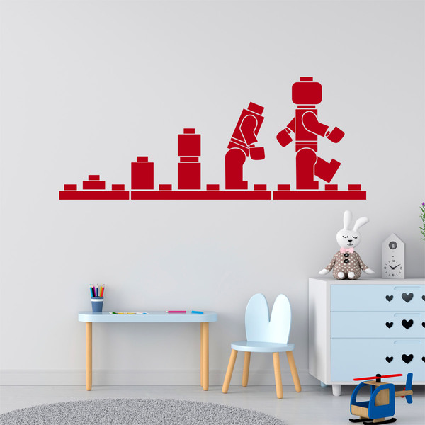 Lego wall stickers best sale