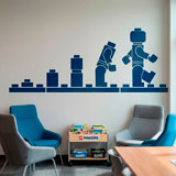 Stickers for Kids: Evolution Lego Figures