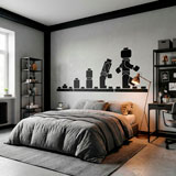 Stickers for Kids: Evolution Lego Figures