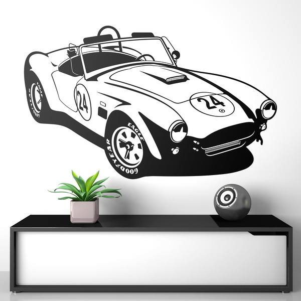 Wall Stickers: AC Cobra Sports Car