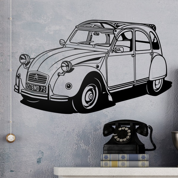 Wall Stickers: Citroën 2CV