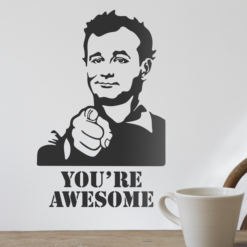 Wall Stickers: Bill Murray 