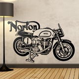 Wall Stickers: Classic motorbike Norton Manx 30M - 1960 3