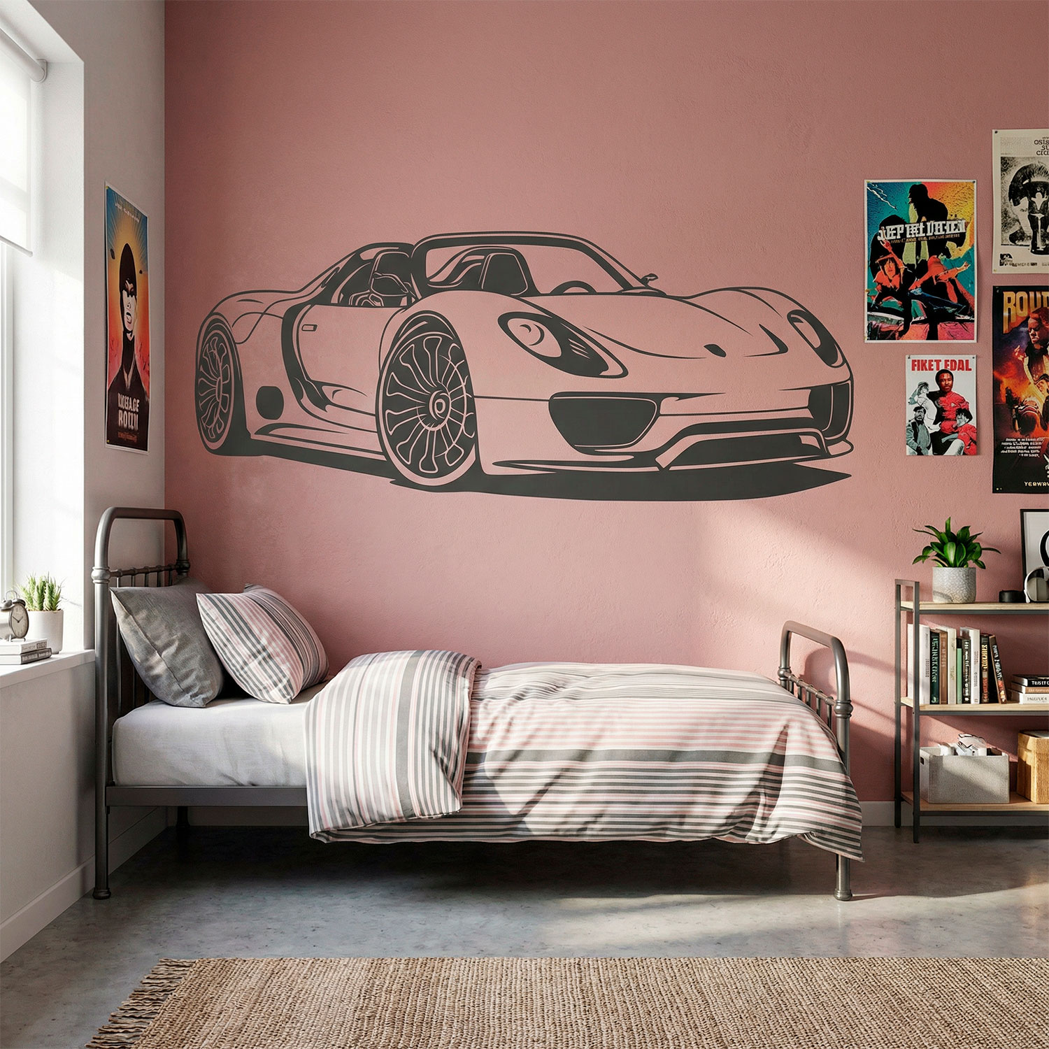 Wall Stickers: Porsche 918 Spyder