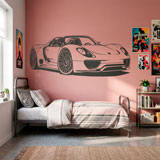 Wall Stickers: Porsche 918 Spyder 13