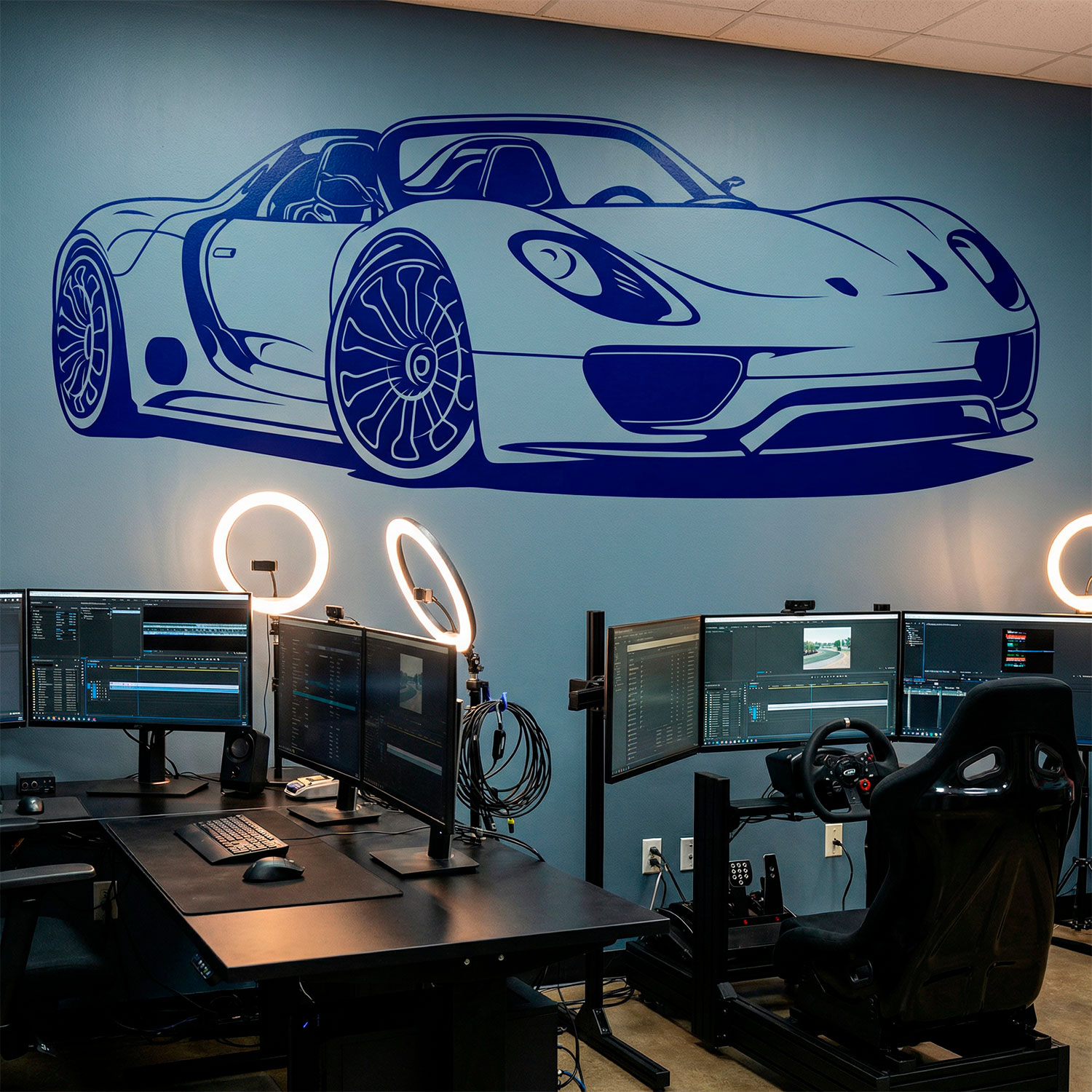 Wall Stickers: Porsche 918 Spyder