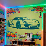 Wall Stickers: Porsche 918 Spyder 18