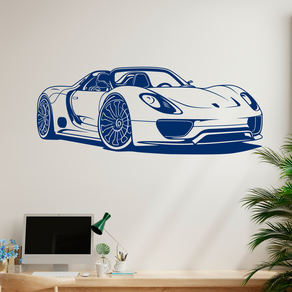 Wall Stickers: Porsche 918 Spyder