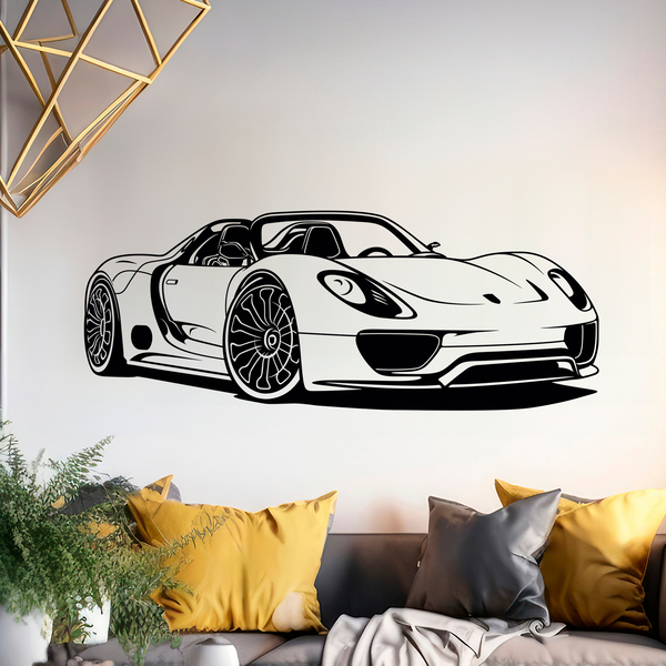Wall Stickers: Porsche 918 Spyder