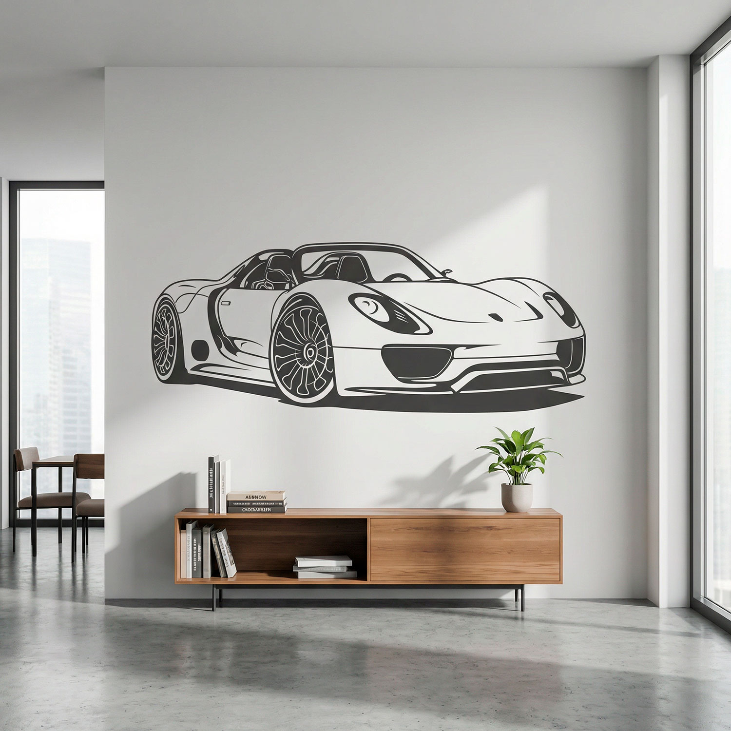 Wall Stickers: Porsche 918 Spyder