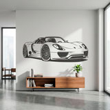 Wall Stickers: Porsche 918 Spyder 7