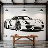 Wall Stickers: Porsche 918 Spyder 10