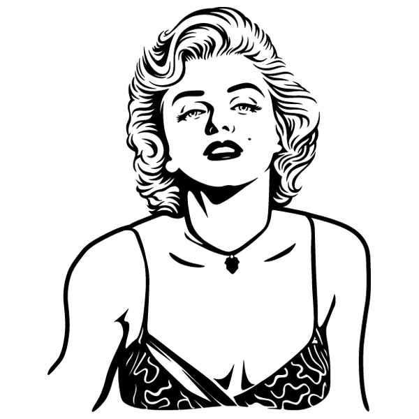 Wall Stickers: Marilyn Monroe