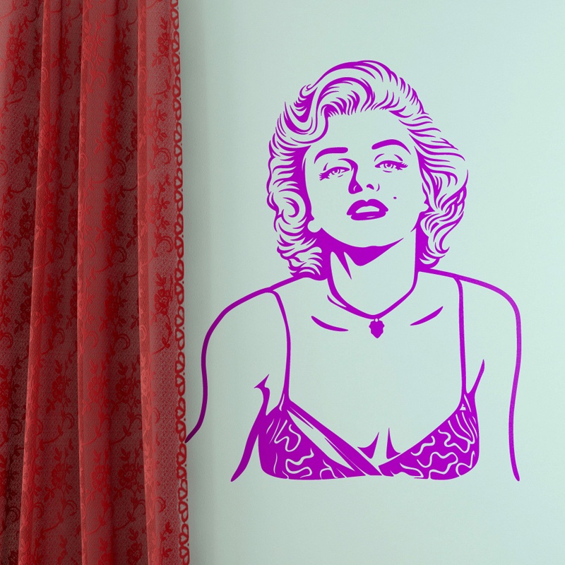 Wall Stickers: Marilyn Monroe