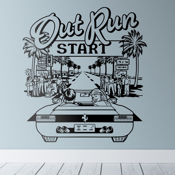 Wall Stickers: Out Run