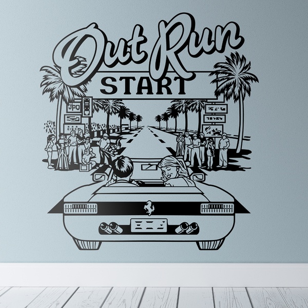 Wall Stickers: Out Run