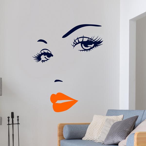 Wall Stickers: Beautiful woman