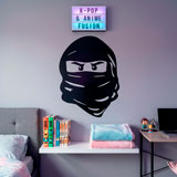 Stickers for Kids: Face of Lego Ninja 11