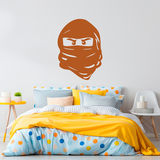 Stickers for Kids: Face of Lego Ninja 3