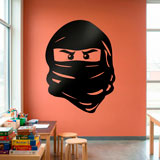 Stickers for Kids: Face of Lego Ninja 7