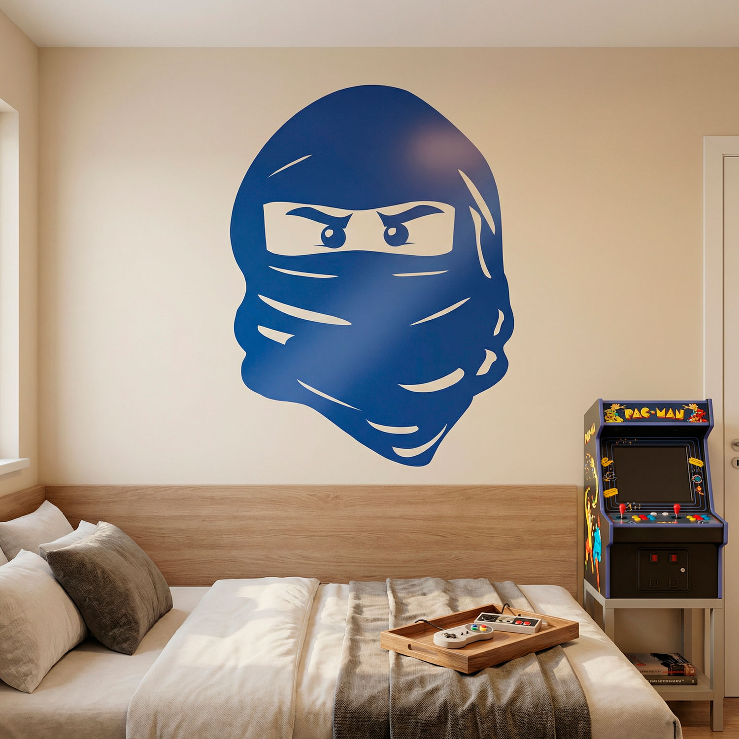 Stickers for Kids: Face of Lego Ninja