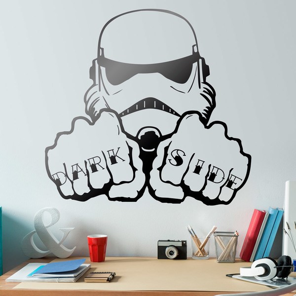 Wall Stickers: Imperial soldier with tattooed hands