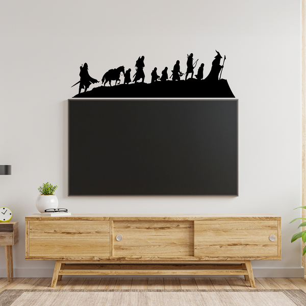 Wall Stickers: Skyline The Lord of the Rings