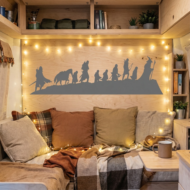 Wall Stickers: Skyline The Lord of the Rings