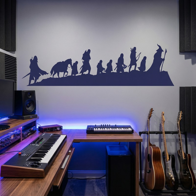 Wall Stickers: Skyline The Lord of the Rings