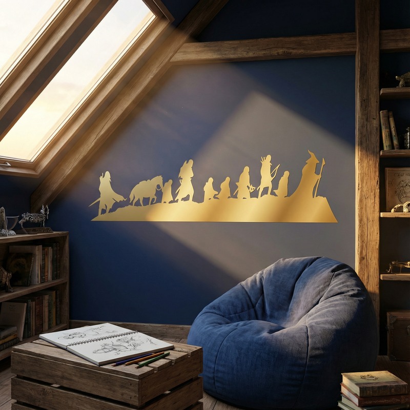 Wall Stickers: Skyline The Lord of the Rings