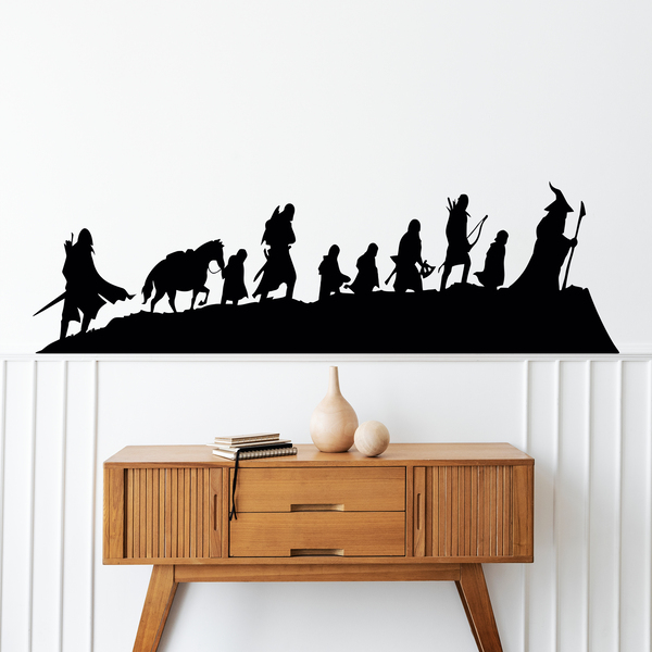 Wall Stickers: Skyline The Lord of the Rings