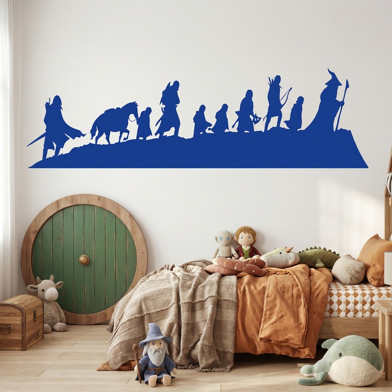 Wall Stickers: Skyline The Lord of the Rings